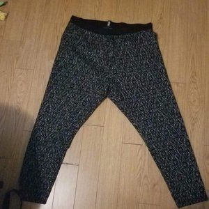 2X Women's Plus Size Patterned Leggings